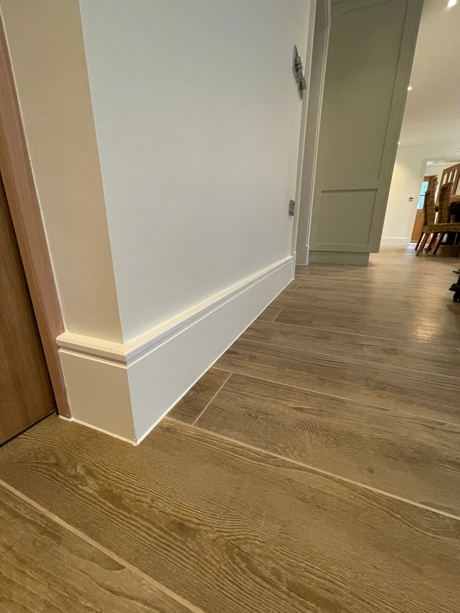 Silicone Sealant Applied to Floors
