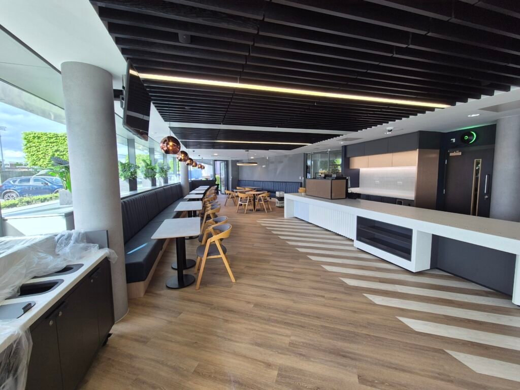 Manchester City FC Canteen Clean & Seal application