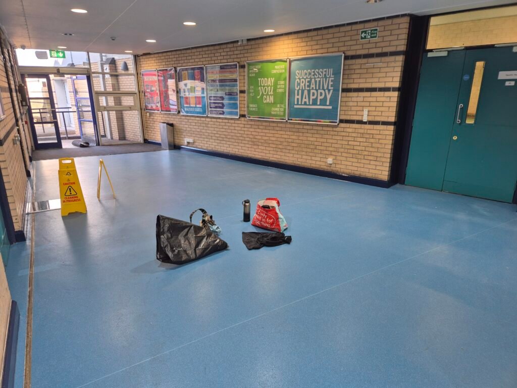Chorlton High School sealant application